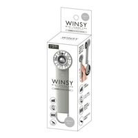 トレードワン ウィンジー USB充電式ミニターボファン カラビナ付 グレー 30803 1台