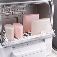 保存容器 シリコーンバッグ 薄型 700ml オールドラズベリー電子レンジ・冷凍・食洗機OK 1セット（1個×5）貝印