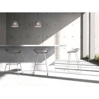 【設置込】イトーキ リフェルト 座クッション ハイスツール 脚/ブラック カーボングレー KLF-360C-T1T128 1脚（直送品）