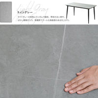 【軒先渡し】B.Bファニシング LUCY ダイニングテーブル 幅1400×奥行800×高さ730mm LUDT0278CELGY 1台（直送品）