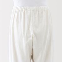 【レディース】無印良品 婦人 脇に縫い目のない 二重ガーゼ長袖パジャマ 婦人Ｌ オフ白 良品計画