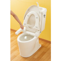 流せるトイレ洗い 本体（ハンドル＋付替ブラシ4個入） 1個 カワタキコーポレーション