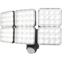 大進 人感 センサーライト ソーラー 屋外 LED 防雨 防犯 DLS-10T600 1セット（1台×2）（直送品）