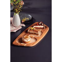 TRAMONTINA デコレーションディッシュ チーク 54×24cm 13421/051 1個（直送品）