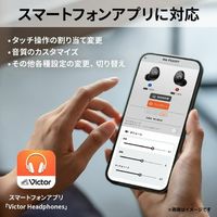 JVCケンウッド 完全ワイヤレスイヤホン HA-FX550T HA-FX550T-B 1個（直送品）