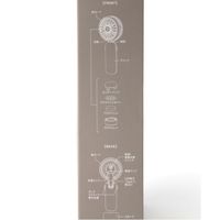 静音&アロマファン グレー LAKOLE/ラコレ