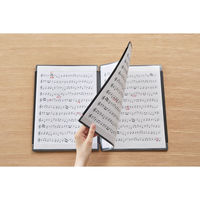 キングジム カキコ ジャバラホルダー 8605W-BK 1セット(1冊×10)