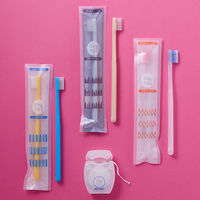 Shu&Shu 歯ブラシ やわらかめ 418-5380 1箱（50本入） ハブラシ フィード