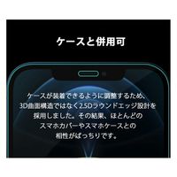武興商事 iPhone12対応 全3種類 強化ガラスフィルム 液晶保護 A 6.7インチ 100245 1個（直送品）