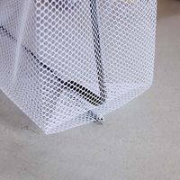 丸玉工業 ブラックメッシュ マイバッグ S レッド 90319448 1枚（直送品）