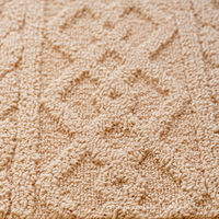 オカ　アラン　キッチンマット　45×120cm　　グレー　72862　1枚（直送品）