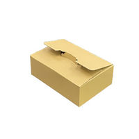 【60サイズ】テープレスダンボール 外寸：297×187×96mm 1パック（10枚入） フジケース