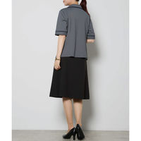 ボンマックス オーバーブラウス ブルーグレイ 15号 AJ0860 AJ0860-2-15G 1着（直送品）