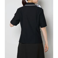 ボンマックス オーバーブラウス ブラック 15号 AJ0861 AJ0861-16-15G 1着（直送品）