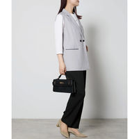 ボンマックス ロングベスト ライトグレイ M AO5803 AO5803-2-M 1着（直送品）