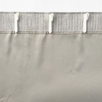 無印良品 防炎 遮光性 ドビー織りノンプリーツカーテン 幅１００×丈１０５ｃｍ用 ベージュ 1セット（1枚×2） 良品計画