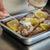 DEAN&DELUCA（ディーン&デルーカ） 蓋つきステンレスバット　ワイド 4580379239929 1個