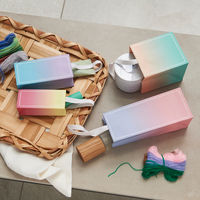 【限定デザイン】 グラデーションギフトバッグ HAND 5枚組 限定