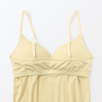 【レディース】無印良品 婦人 なめらかブラキャミソール 婦人Ｍ ペールレモン 良品計画