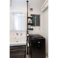 積水樹脂商事 つっぱり式スリムラック TSRーLBK 4570030471256 1個入（直送品）