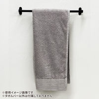 水上 FIRST PRO ステンレス タオルバー ブラック 300 TB-300-B 1個（直送品）