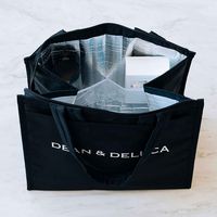 DEAN&DELUCA（ディーン&デルーカ） クーラーバッグ ブラックL 大容量 4570119220331 1個