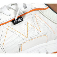 ケイゾック セーフティスニーカー(ヒモ) ホワイト 24.5cm KZS-1700 1足（直送品）