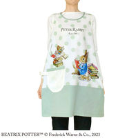 セントレディス ピーターラビットエプロン スモーキーグリーン ST-IP0003 1枚