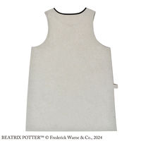 セントレディス ピーターラビットエプロン Simple Flowerグレー ST-IP0004 1枚