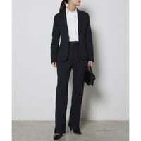 ボンマックス レディスストレートパンツ ネイビー 9号 FP6322L FP6322L-8-9G 1着（直送品）