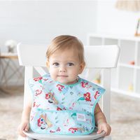 Bumkins バンキンス スーパービブ3枚セット ディズニープリンセス 6ヵ月から 1個