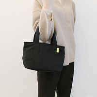 LIV PLUS 保冷バッグ ランチバッグ 4L ブラック LVー0001 1個