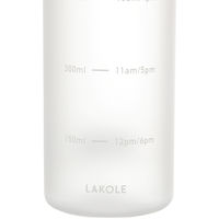 ハンドル付きタイムマーカーボトル クリア LAKOLE/ラコレ