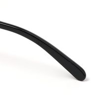 ウェリントンワイドサングラス ブラック LAKOLE/ラコレ