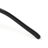 ウェリントンコンビシルバーサングラス ブラック LAKOLE/ラコレ