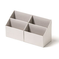 吉川国工業所 持ち運びができる収納ボックス インナーM付き オールホワイト MBー01_AW 1個