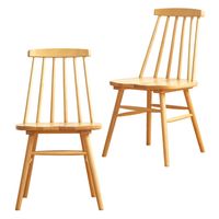 岩附 天然木ウィンザーチェア IW-290NA 1個（直送品）