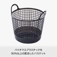 吉川国工業所 ランドリーバスケット２段　Ｂｋ 1個