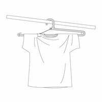 吉川国工業所 バスタオルハンガー２Ｐ 1パック（２個入）