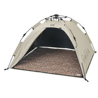 SNOOPY（PEANUTS 75years）ソーラーQ-TOPフルシェード 86001132 LOGOS/ロゴス