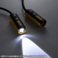 LEDネックライト 充電式 USB 首掛け IP44 調光 フレキシブルアーム サンワサプライ LED-NECK1 1個
