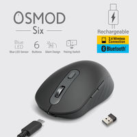 ワイヤレスマウス 静音 Bluetooth/無線2.4GHz 6ボタン 充電式 白 M-MY35MBSXWH エレコム 1個