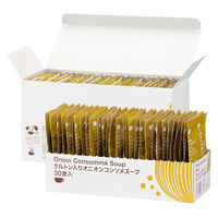 アスクル・ロハコ限定 クルトン入り オニオンコンソメスープ 30食入 1セット（1箱×3）オリジナル 個包装 大容量 ポタージュ オリジナル