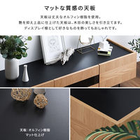 ホームテイスト Dylan(ディラン) テレビボード 幅1500×奥行445×高さ450mm ウォールナット SH-22-LB150 1台（直送品）