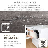 ホームテイスト Kuchnia(クッチーナ) 洗えるキッチンマット 500×800mm アイボリー FRG-W-S 1枚（直送品）