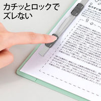 プラス 2つ折りフラットファイル A5 ブルー 79695 5冊（わけあり品）