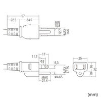 サンワサプライ 工事物件タップ(3P・4個口・5m) TAP-KS4N-5 1本（わけあり品）