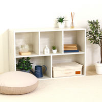 不二貿易 LB キャンバス調インナーボックス 横ハーフ蓋付 67317 1個