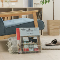 不二貿易 スタッキングワイヤーバスケット WH 37x26x12 26686 1個