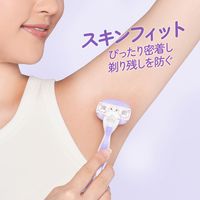 ジレット ヴィーナス  スミレの香り 替刃3個入 うるおい肌へ 女性用カミソリ レディース P＆G